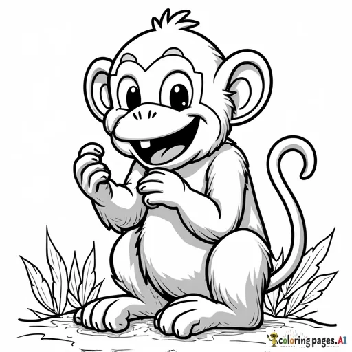 monkey eating turkey