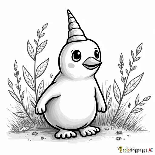 niñas besandose - Free Printable Coloring Page