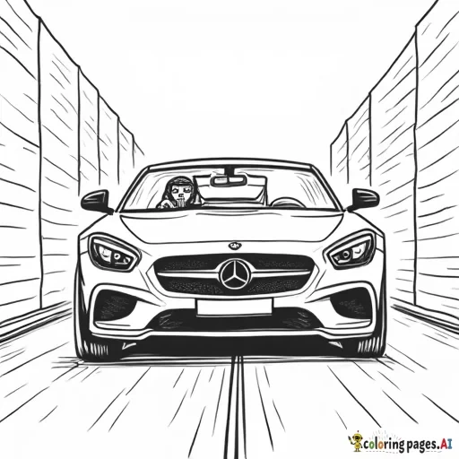 Driving bentley car spiderman