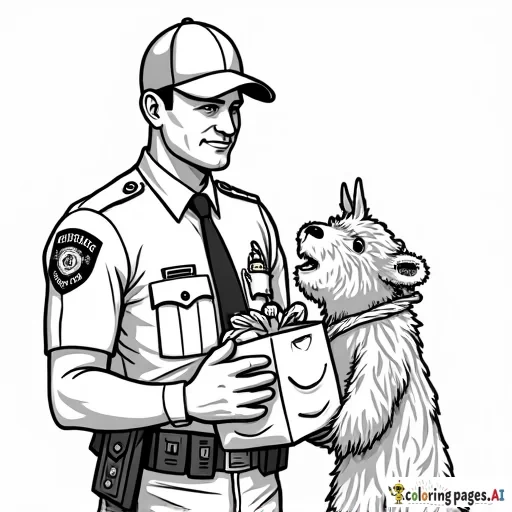 orange county Florida sheriff officer passing out Christmas toy