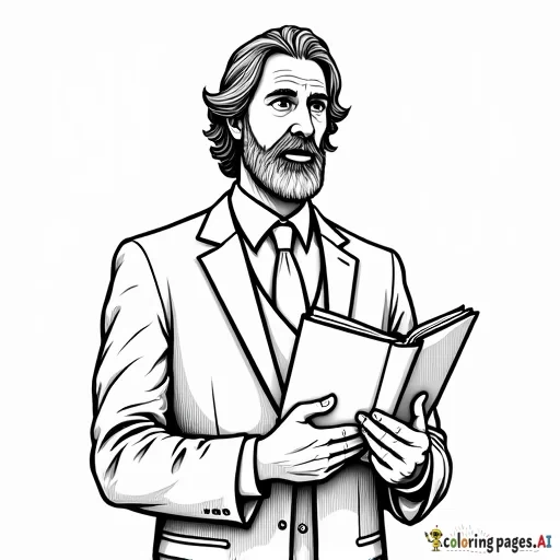 preacher in a suit and tie teaching children the Bible