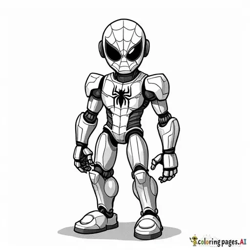 Robot Spiderman