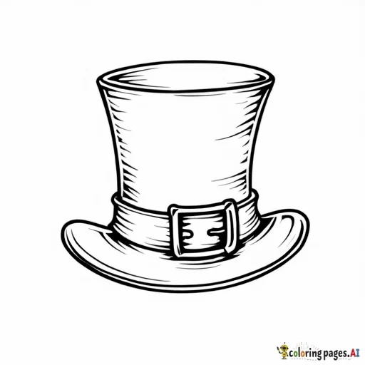 SAINT PATRICK'S DAY HAT WITH SHAMROCKS