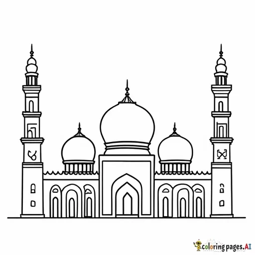 simple mosque