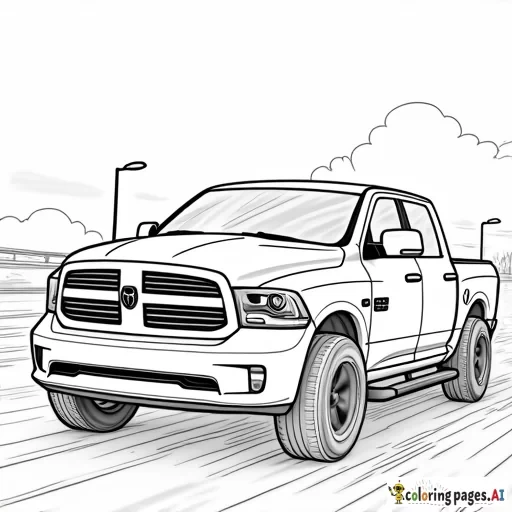 spiderman driving a dodge 1500