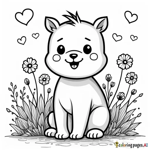 spring time fun friday coloring pages