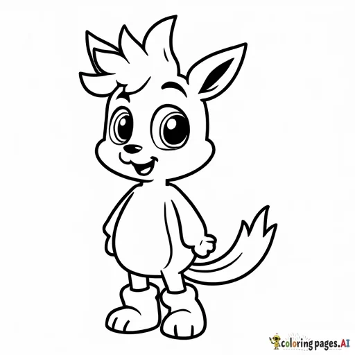 Steps to draw a character