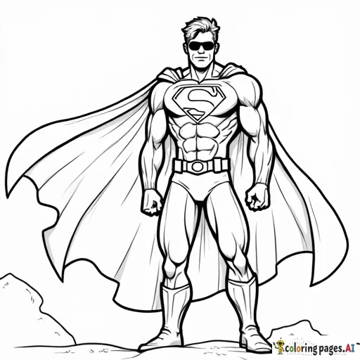 super hero but also wierd