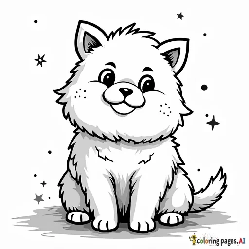 Tavşanlarla oynayan düz saçlı kız çizer misin