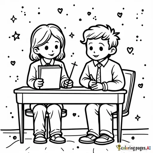 teacher birthday coloring pages