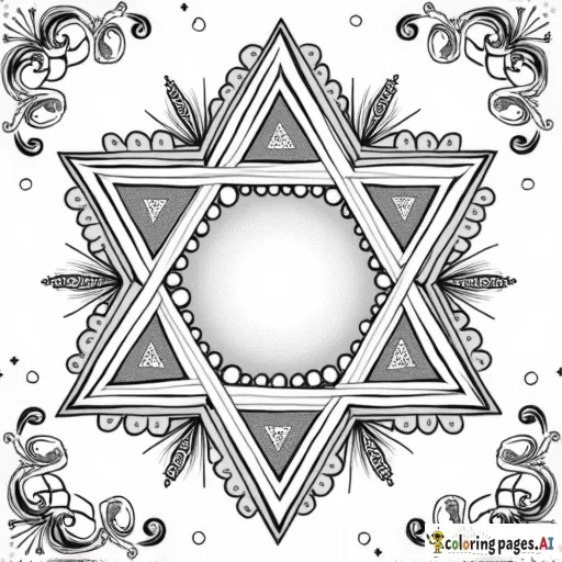 Text “May You Be Covered In the Dust of Your Rabbi” Jewish decorations