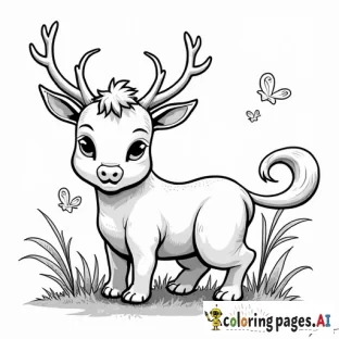 раскраска веселые улыбающиеся цифры от нуля до десяти