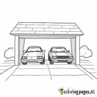 3 car garage