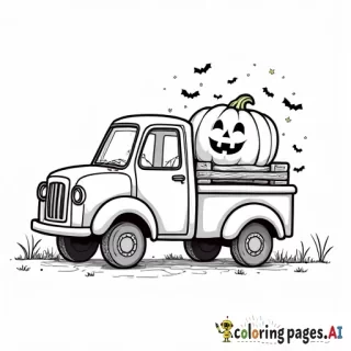 halloween truck