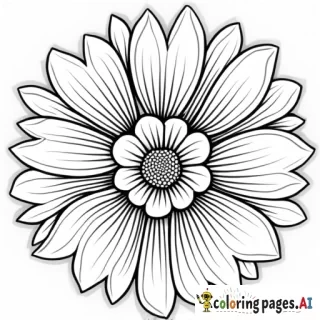 color by numbers 6x9 inches coloring page