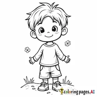 a boy