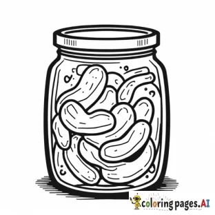 A jar of pickles but the pickles are cats