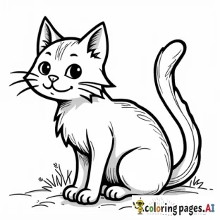 a red cat