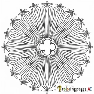 abstract lines with a christian theme