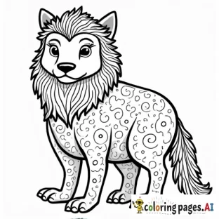 adult animals with patterns