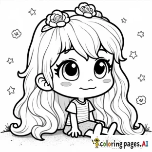 best friend coloring page