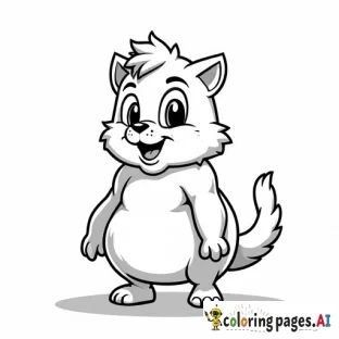 Buba, a cartoon character on YouTube