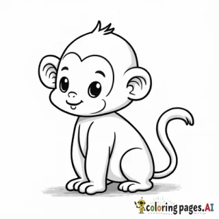 kawaii monkey