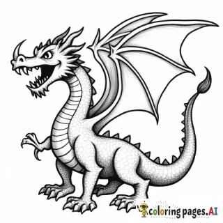 dragon for adult hard