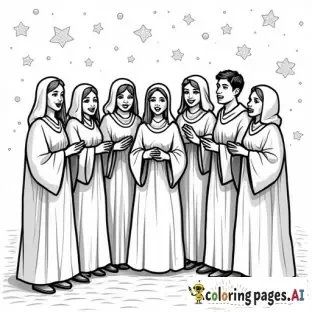 choir at christmas