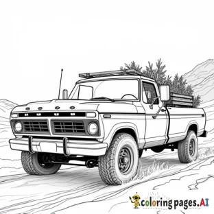 Christmas, Ford Truck