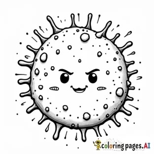 closeup of a large pimple being popped