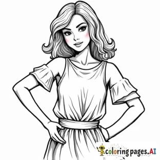 coloring book images for women without pictures of people