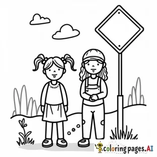 Community helpers, road signs, prayer