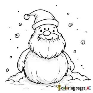 create 10 Christmas coloring pages for preschool