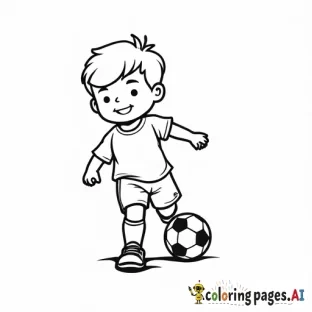 Create an image of a kids soccer game with Hudl