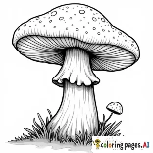 Creepy mushroom core