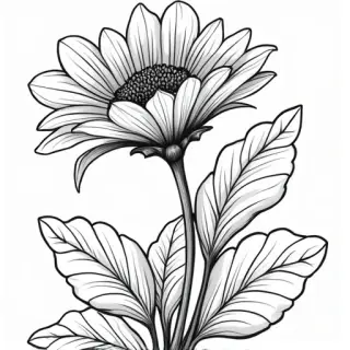 crysta and pips easy coloring page - Free Printable Coloring Page