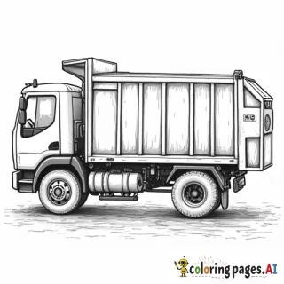 Disposal garbage trucks