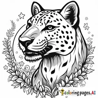 DCDT DANCE NATIONALS 2025 with a black panther in the background, in Graffiti Line Art