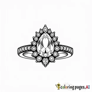 easy to color gemstone jewelry rings and  pendants and  ear rings