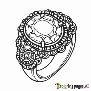 easy to color gemstone jewelry rings, pendants, ear rings