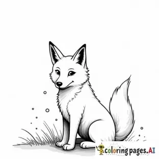 fox with dog at center