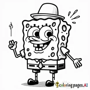 gangster spongebob