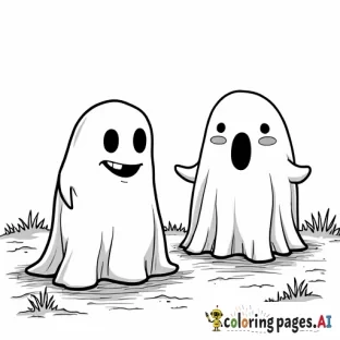 Ghosts doing mundane activites