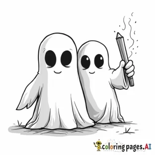 Ghosts doing mundane activites