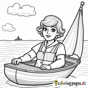 grandma at the yacht club