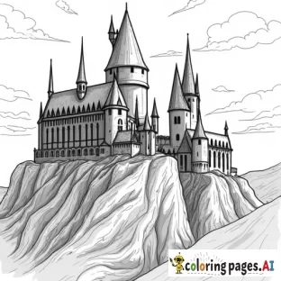 Harry potter  defeats lord voldemort in hogwarts castle