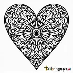 heart mandala