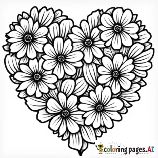 Hearts flowers