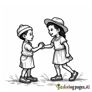 Hebrew Israelites African children playing